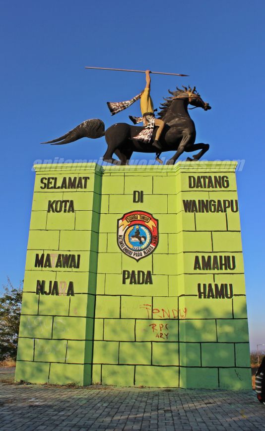 Patung Kuda Matawai Amahu Pada Njara Hamu #takenbyERA